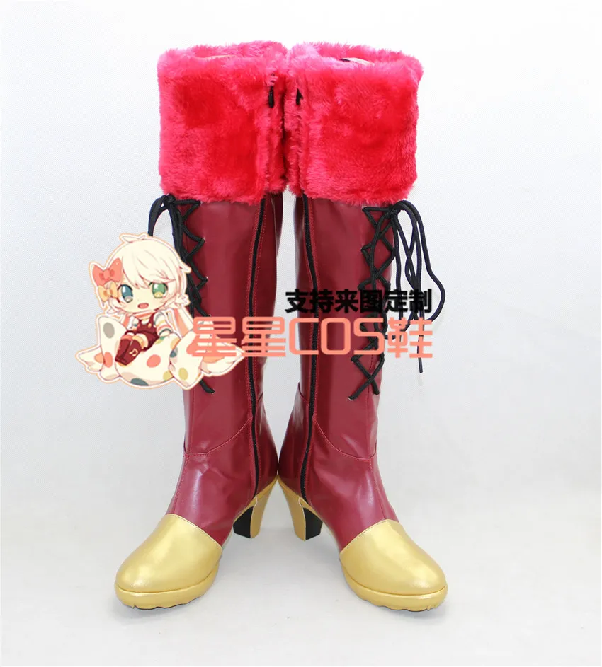 

Отлично! Красные ботинки для косплея Love Live Kousaka Honoka Maki Nishikino X002