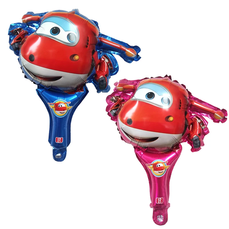

100pcs/lot Cartoon Super Win Handheld Balloon Birthday Party Decoration DIY Decorative Baby Shower Balloon Supplies Kid's Toy Gi