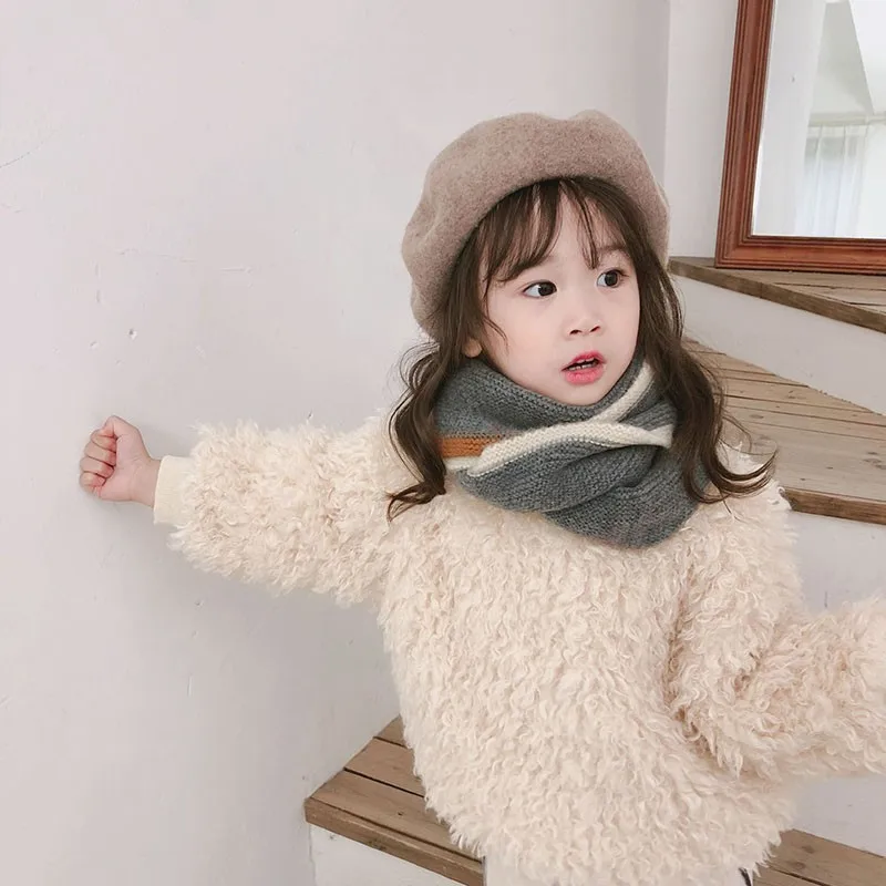

Faux Fur Warm Baby Sweatshirts Kids Outwear Thick Autumn Winter Hoodies And Sweatshirts For Girls Kids Clothing Long Sleeve Tops