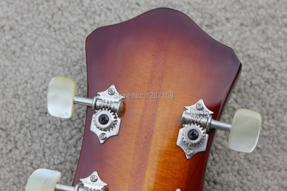 Винтажный SUNBURST Hofner Verythin Bass HCT 500/7 серия Полые body2xStaple пикапы бесплатная доставка