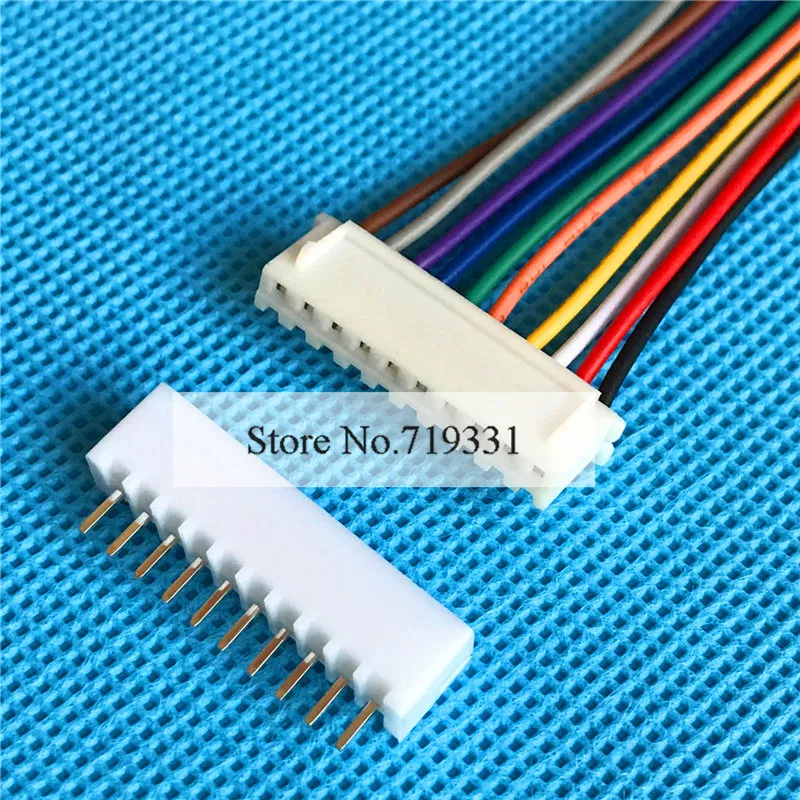 

Mini Micro XH 2.54mm 10-Pin Connector plug with Wires Cables x 10 Sets