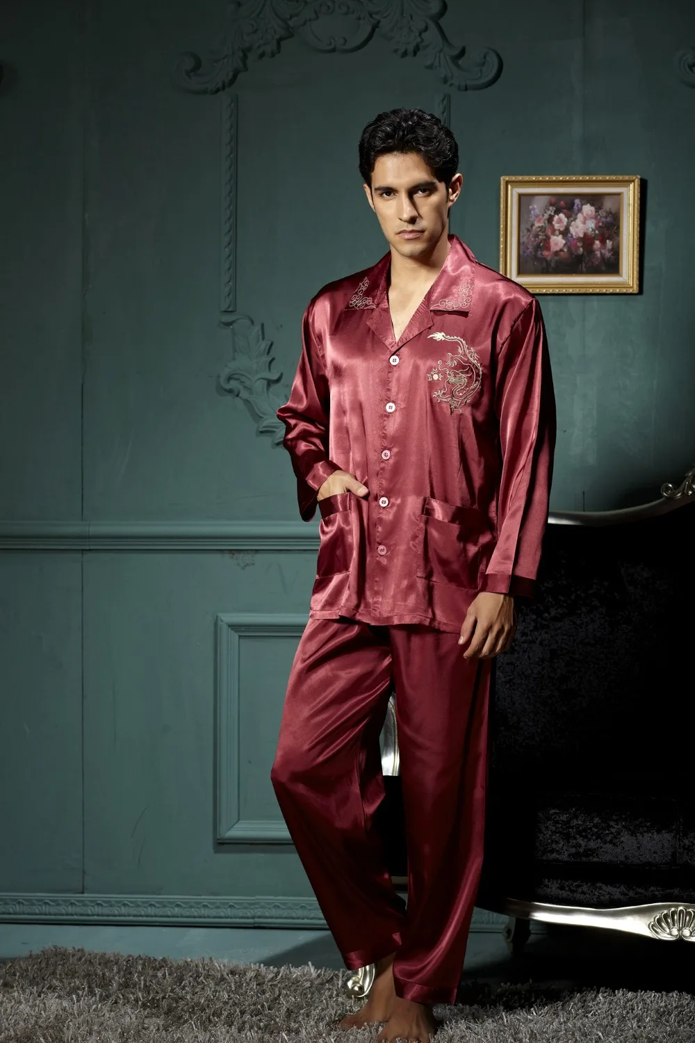 Мужская Ночная Пижама Купить