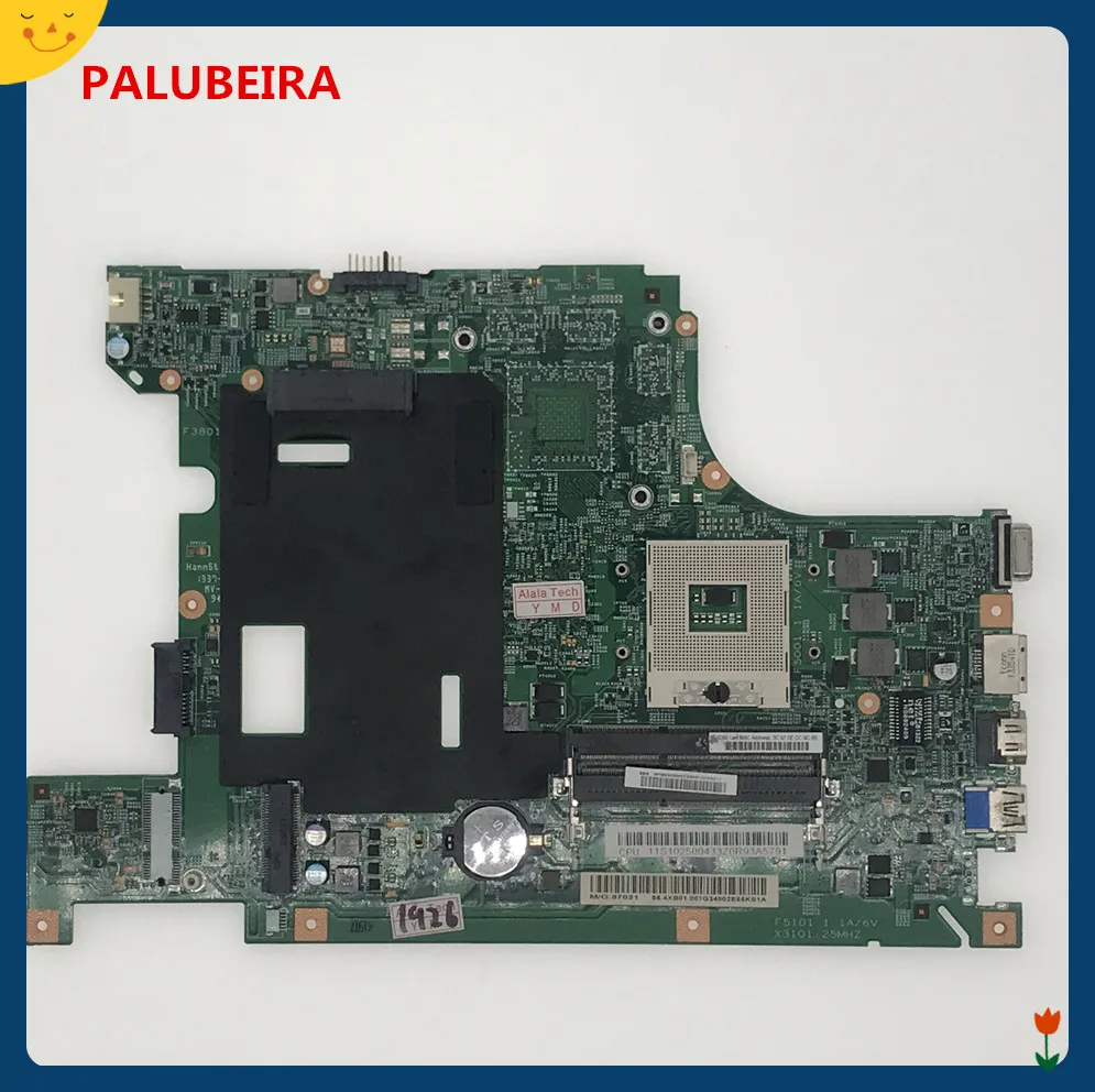 PALUBEIRA B590 B580 48.4XB01.011 материнская плата для lenovo B590 B580 Материнская плата ноутбука PGA989 HM70(SJTNV) в комплекте Технические характеристики