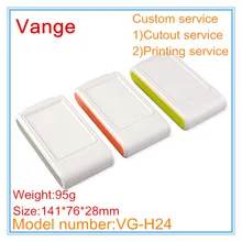 1 шт./лот Чехлы для электроники 141*76*28 мм ABS пластик портативный корпус для дистанционного управления