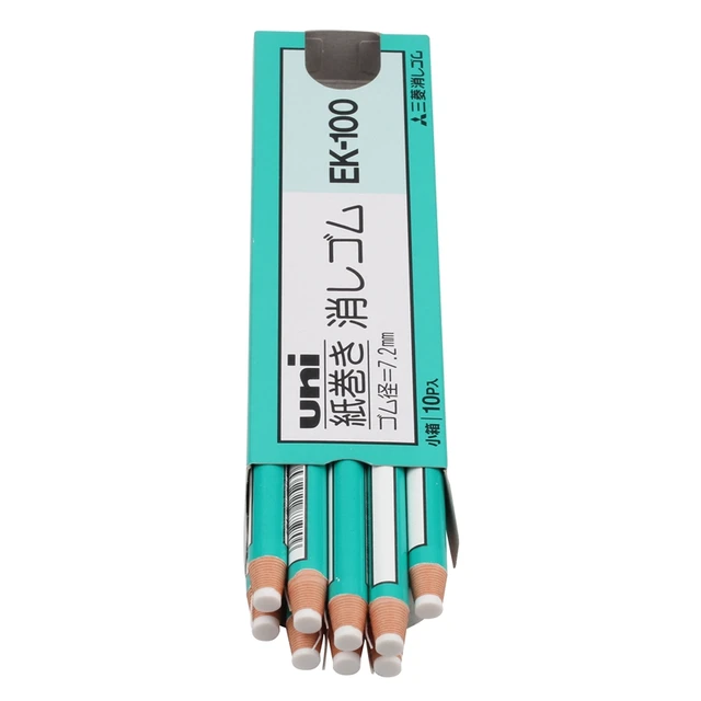 1/3/6/10Pcs Mitsubishi Uni EK 100 Medium Super Eraser Pencil shaped