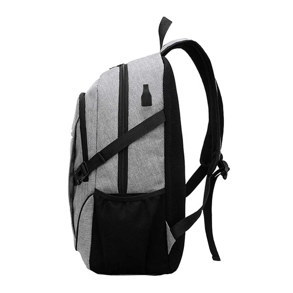 Carga USB Mochila hombre Mochila Escolar Mochila para portátil de las mujeres de los hombres la escuela USB bolsas negocios Anti-ladrón Mochila adolescentes # YL5