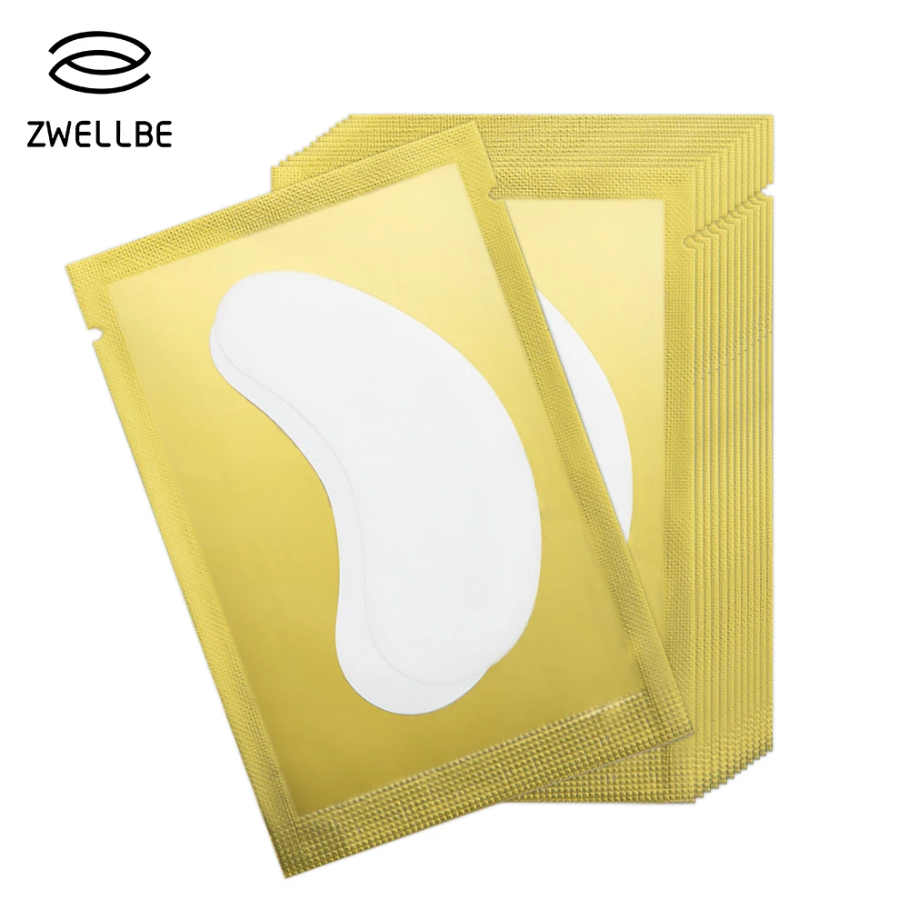 

50 Pairs/Pack Under Eye Pads Lash Eyelash Extension Paper Patches New Paper Patches Eyelash Eye Tips Sticker Wraps Make Up Tool