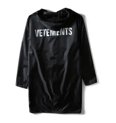 2018 новейший Топ в стиле хип хоп kanye west fashion Vetements DHL с буквенным принтом один размер