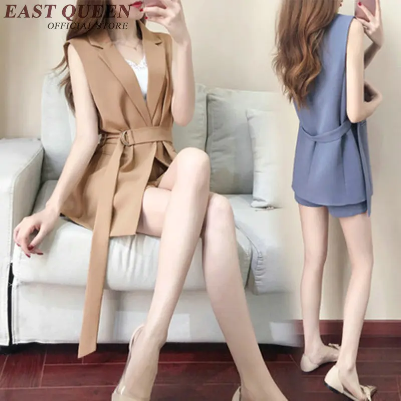 

Blazer and shorts set womens suits blazer with skirt elegant summer style clothing NN0452 H