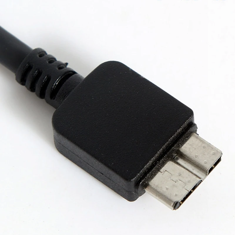 MAYITR 20 см черный USB 3,0 кабели адаптеров под прямым углом типа A штекер к Micro B штекер Супер Скоростной адаптер Кабели