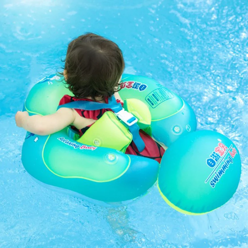 

Baby Swimming Ring Children Inflatable Circle Infant Armpit Bathing Buoy Float Kids Swimming with seat Swimming Pool Baby Float