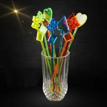 50 цветов креативная балка для перемешивания покера|cocktail muddler|bar