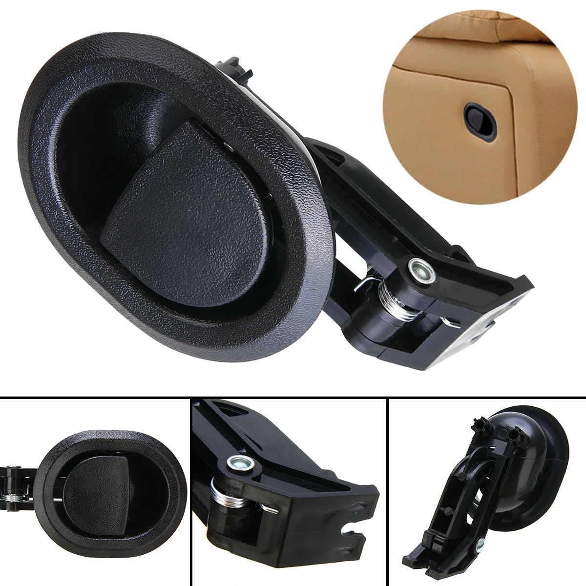 Black Release Lever Handle Recliner Sofa Chair Release Lever Handle For Cabinet Hardware Replacement Part