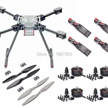 Обновление F550 ZD550 550 мм углеродное волокно рамки комплект+ 3508 580KV двигатель+ 40A 2-6 S Lipo бесколлекторный OPTO ESC