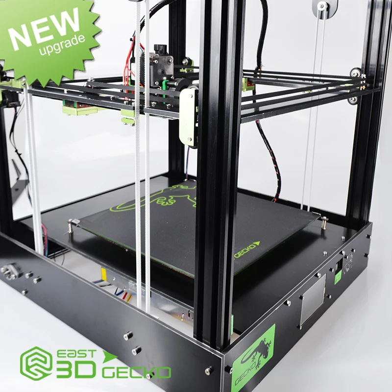 Новинка 2017 года 3d принтеры Восток Gecko DIY линейная направляющая укрепить корпус