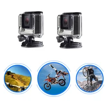 SHOOT Cycling Helmet Mount Accessories Set for Gopro Hero 5 3 4 Session SJCAM SJ4000 Yi 4K Cam Selfie Arm Surface Base VHB Stick