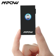 Mpow MBT3 беспроводной Bluetooth динамик аудио потоковое воспроизведение музыки переключаемый передатчик приемник Отправитель адаптер для ТВ/автомобиля