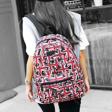Одежда высшего качества цветочный холст рюкзак женщины Bagpack рюкзак школы моды случайные девушки Школьные ранцы холст рюкзак женщины