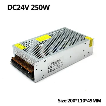 

Switching power supply DC24V 10.4A 250W LED Power Supplies transformer 110v 220v ac-dc 24v SMPS For Led Light 3D Print