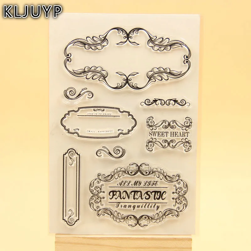 

KLJUYP Clear Stamps Scrapbook Paper Craft Clear stamp scrapbooking KL209