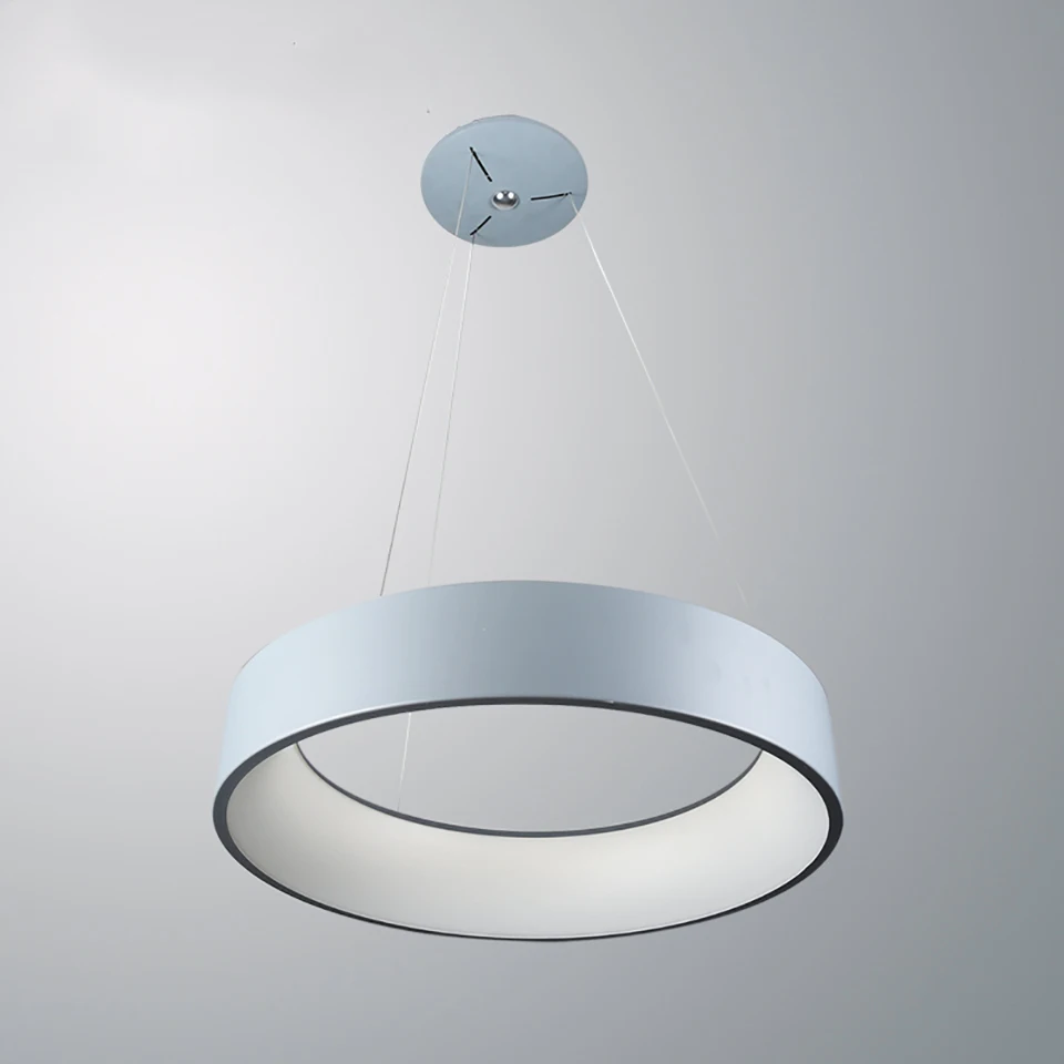 

Modern Simple Minimalist Aluminum LED Pendant Light Hanging Lights Living Room Bedroom Lamp Light Decor Dining Room Foyer Study