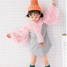5 шт./партия, свитер для маленьких девочек детские толстовки с изображением лебедя пуловер для мальчиков sylsylvia 576522947137