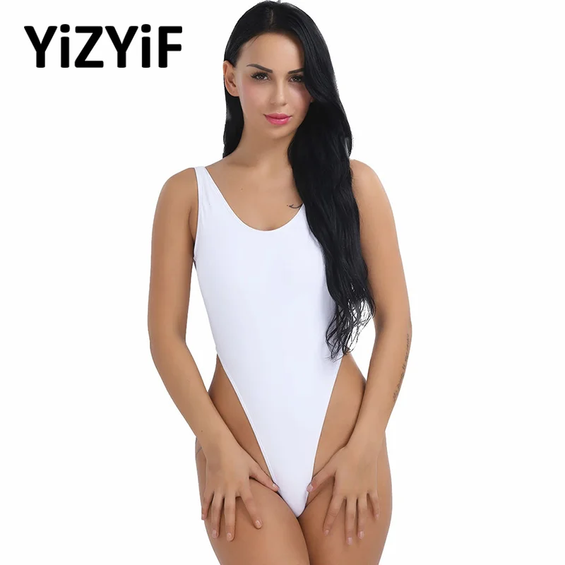 

2019 One piece Swimsuit Women Swimwear monokini High Cut Backless Thong Leotard Bikini Swimsuit Women Swimwear Bathing Suits