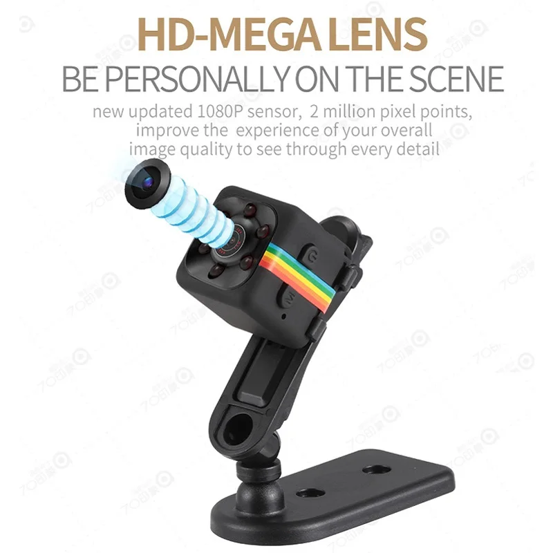 

mini Camera 1080P HD small cam Sensor Night Vision Camcorder DV Recorder Camcorder SQ11 Micro video Camera