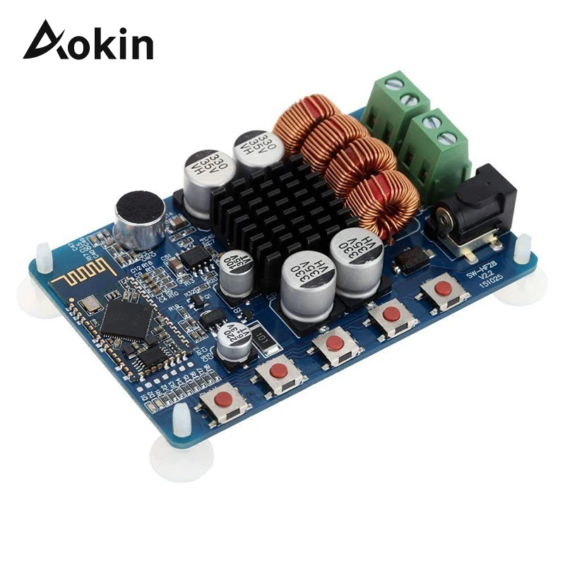 

TPA3116 Bluetooth 4.0 Two 2 Channel 2x50W Stereo Audio Receiver Power Amplifier Board Module