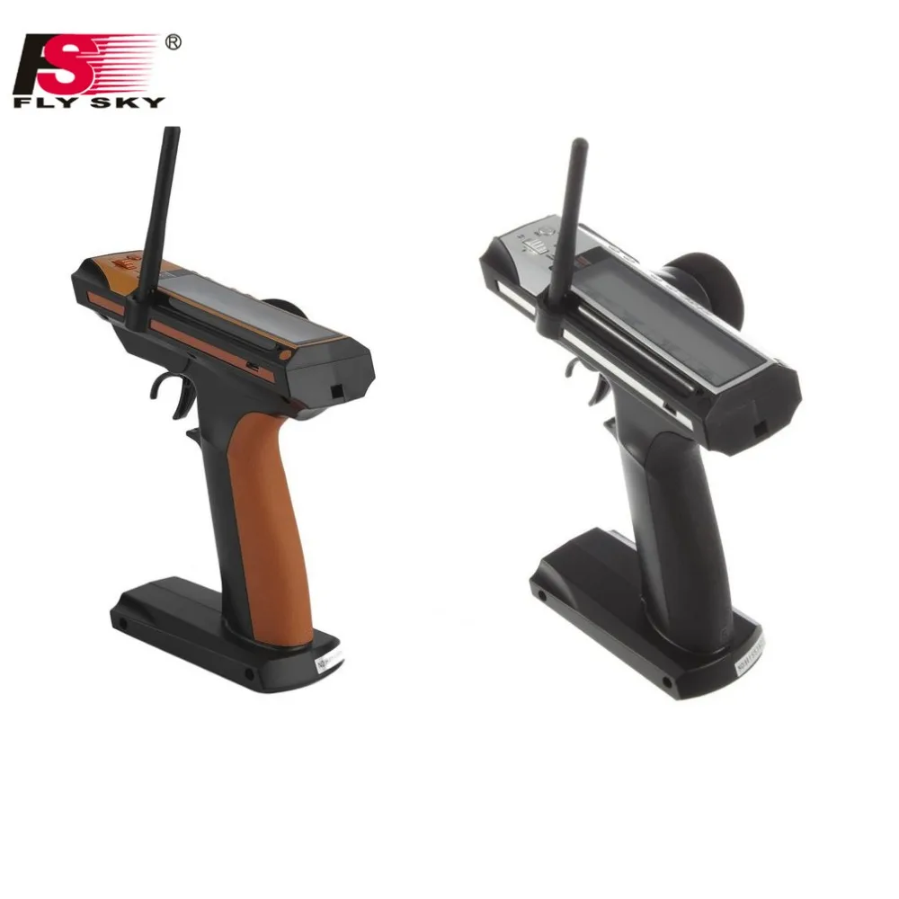 

FLY SKY FS-GT3C 3-Channel Transmitter With GR3E Receiver For RC Car Boat RC Transmitter 2.4-2.48GHz Radio System Anti-jamming