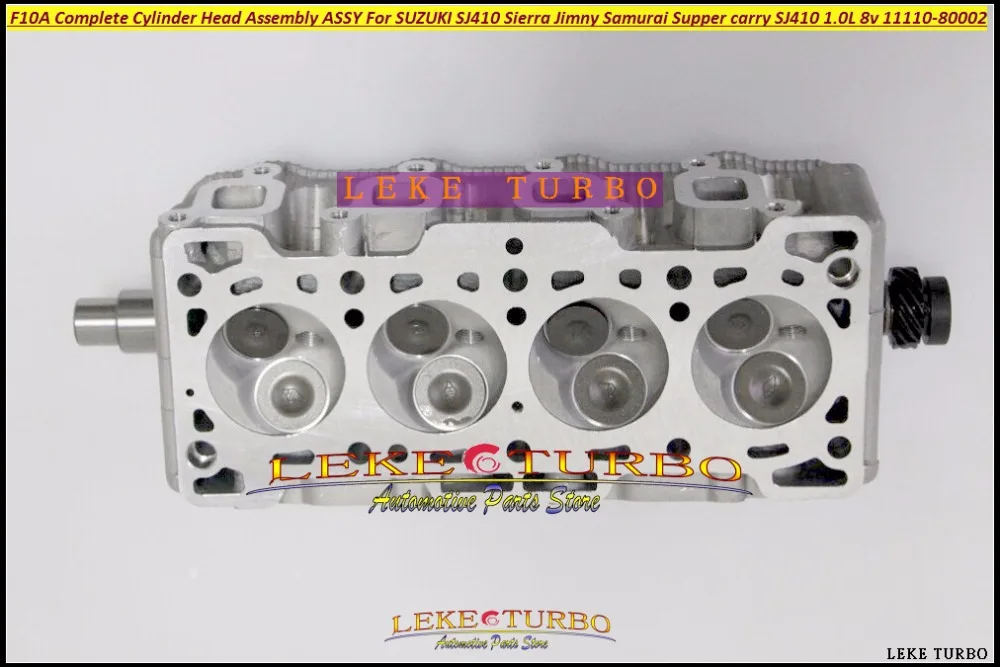 F10A Complete Cylinder Head Assembly ASSY For SUZUKI SJ410 Sierra Jimny Samurai Supper carry SJ410 970cc 1.0L 8v 81- 11110-80002