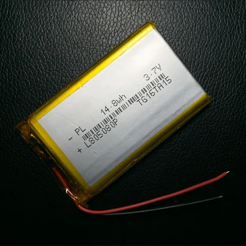Bateria de Polímero de Lítio Capacidade de Energia Móvel de Carregamento Embutido Núcleo Grande Tesouro 4000mah Recarregável Li-ion Celular 3.7v 805080 - Image 2