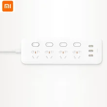 Xiaomi Original Mijia 2A fast charge 3 USB 4 Ports Plug Power Socket smart gadgets Patch Board panel Switch For Mi Home plug Xiaomi Original Mijia 2A fast charge 3 USB 4 Ports Plug Power Socket smart gadgets Patch Board panel Switch For Mi Home plug