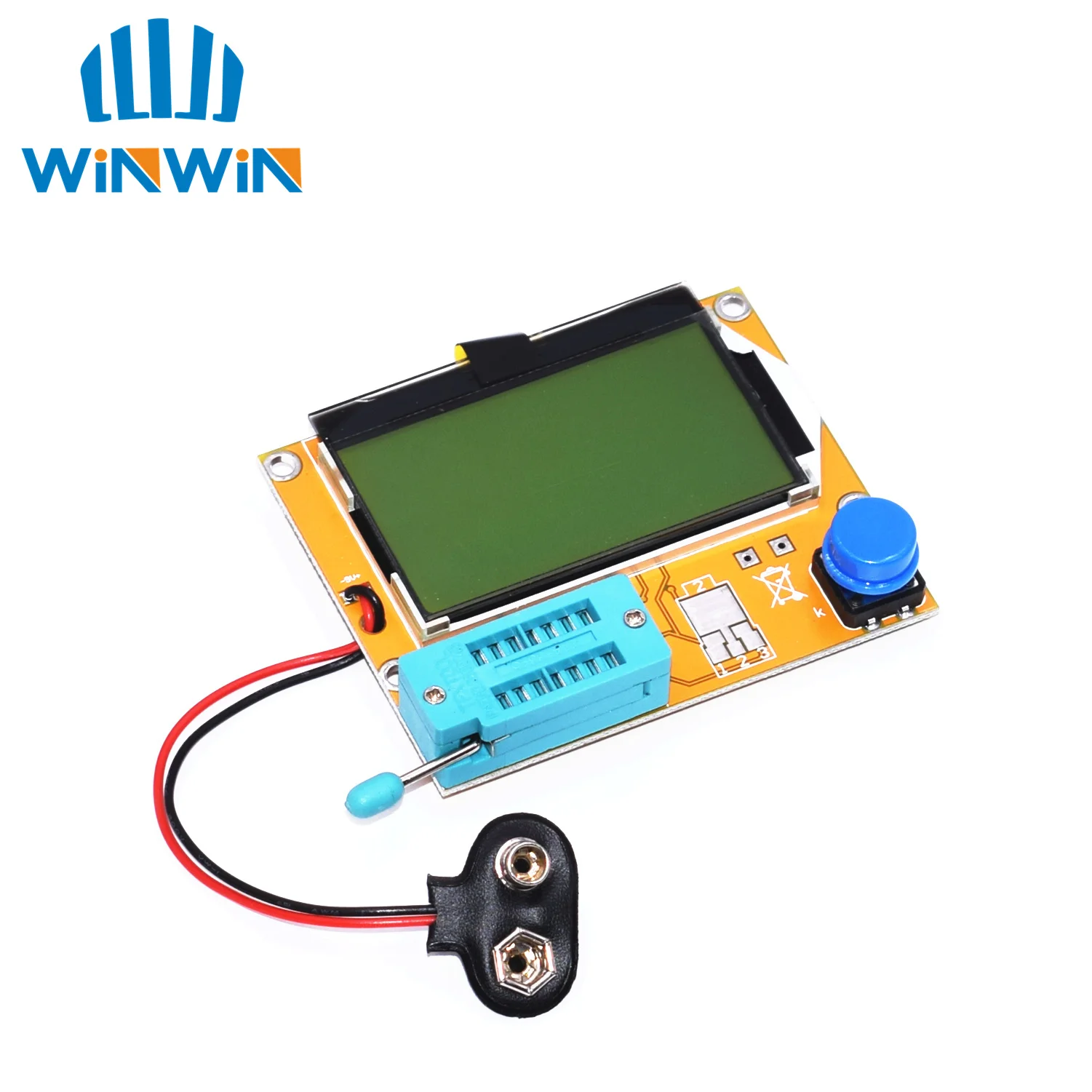 

B03 LCR-T4 12846 LCD M328 Digital Transistor Tester Meter Backlight Diode Triode Capacitance ESR Meter MOS/PNP/NPN L/C/R