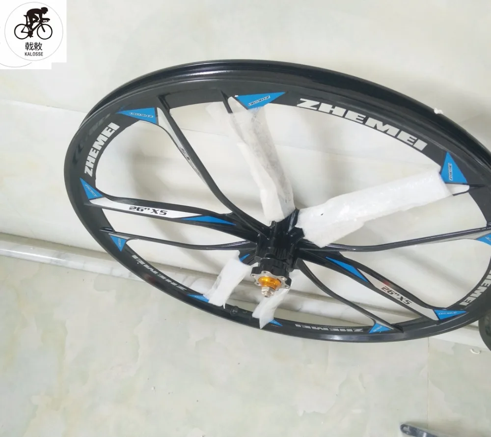 Kalosse 27,5 дюймов горный велосипед колеса с возможностью креативного самостоятельного выбора цвета 4 подшипника ступицы колеса 27.5er легкосплавных колесных диск 7/8/9/10 скорость кассета