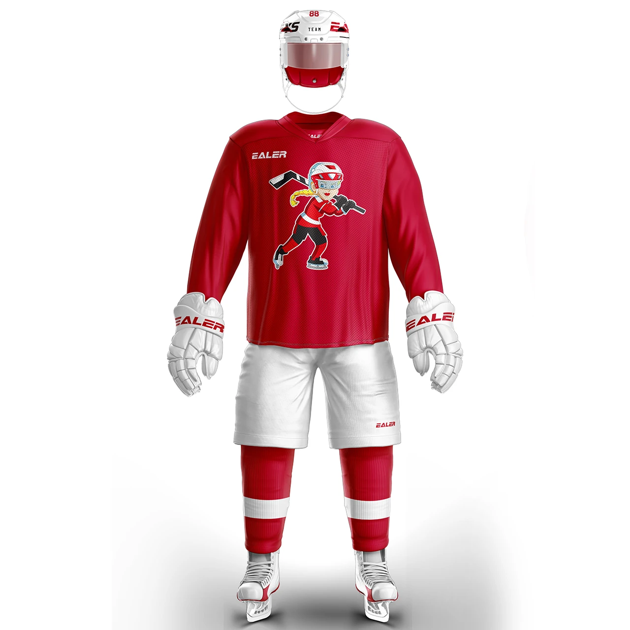 cartoon hockey jersey