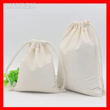 100 шт./лот) Размер 12x15 см(4,8x") персонализированный хлопковый Подарочный пакет на шнурке с логотипом