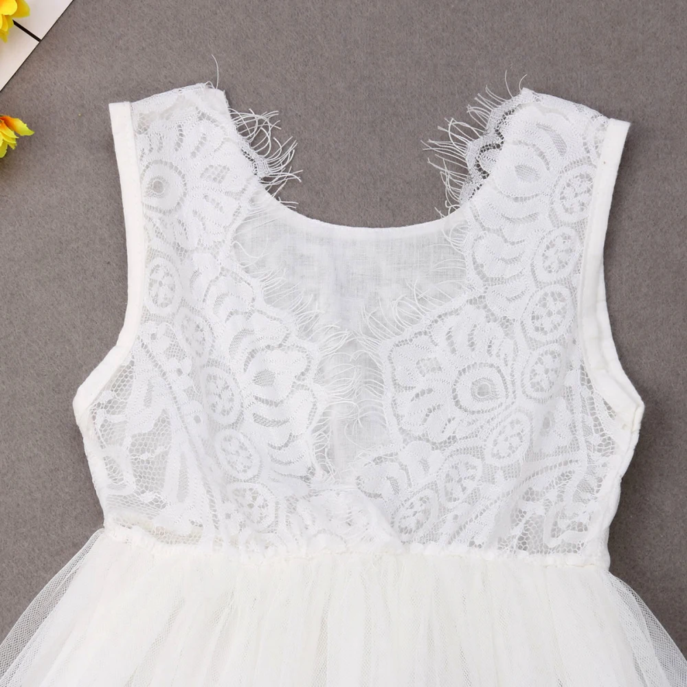 Платье с цветочным узором для маленьких девочек кружевные вечерние платья-пачки для подружки невесты