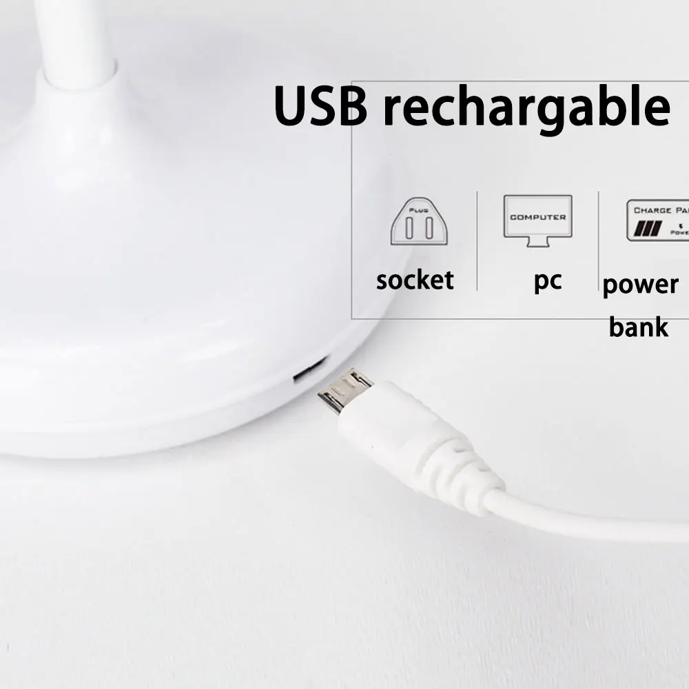 Диммируемый сенсорный светильник Настольная лампа Светодиодная ночник USB