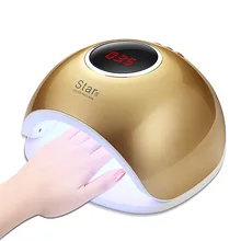 Star 5 Professional 72W UV Lamp For Nails Curing LED UV Gel Nail Art Manicure Light Automatic Sensor Nail Dryer Nail Tools professional nail uv led lamp 36w 72w automatic sensor sunuv dryer nail art uv gel polish curing machine time set for nail salon