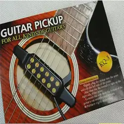 1 шт. Professional Классическая акустическая гитарный звукосниматель Пикап Звук отверстие Музыкальные инструменты для гитары