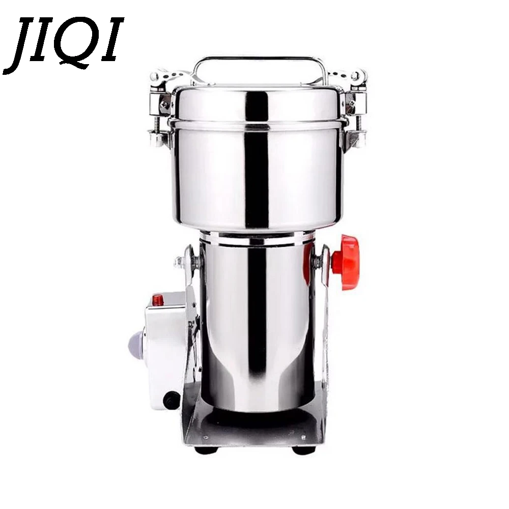 JIQI Chinese Medicine grinder 800G Electric grains Miller powder food