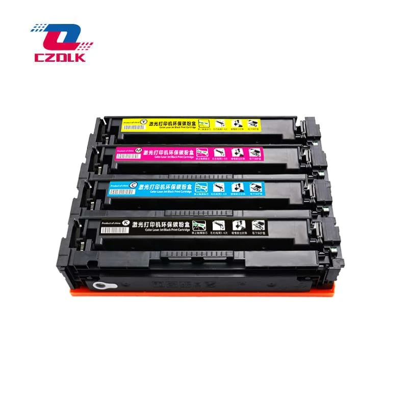 1set B Y C M X New Compatible 3a Cf540a Cf541a Cf542a Cf543a Toner Cartridge For Hp M254dw 254nw Mfp M281cdw 281fdw With Chip Toner Cartridges Aliexpress