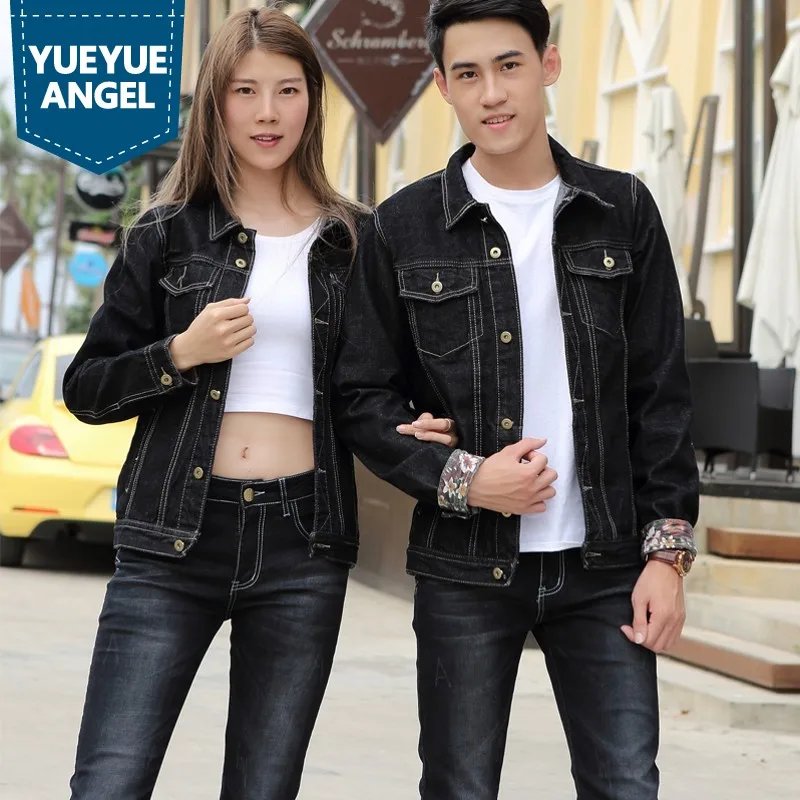 

Sets Mens 2019 Autumn Hot Fashion Slim Fit Full Sleeve Biker Style Black Jackets Vintage Straight Full Length Jeans Suits Man