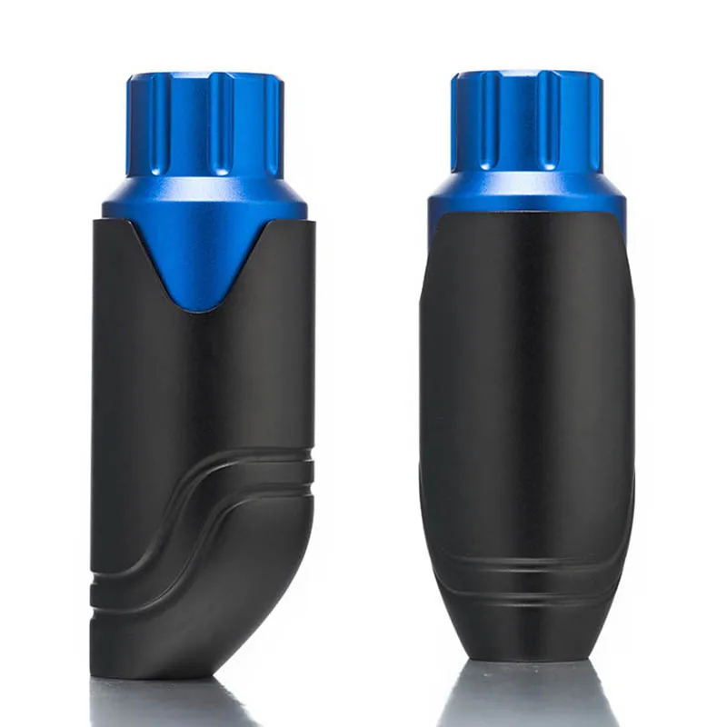 

Aluminum Alloy Tattoo Pen Ergonomic Anti-slip RCA Port Short Pen for Eyebrow Body YF2019