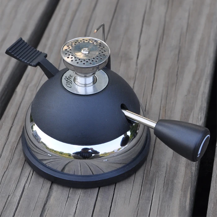 Изысканная газовая горелка из нержавеющей стали для сифонкофейной горелка в форме горшка для кофейных аксессуаров