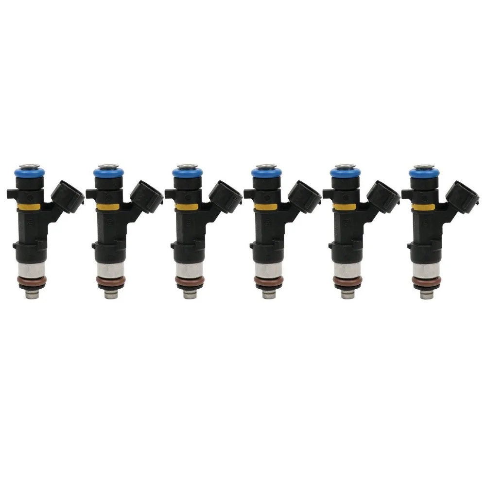 Новый набор из 6 топливных форсунок для Nissan FX35 M35 G35 V6 3.5L 0280158042 16600CD700 | Автомобили и