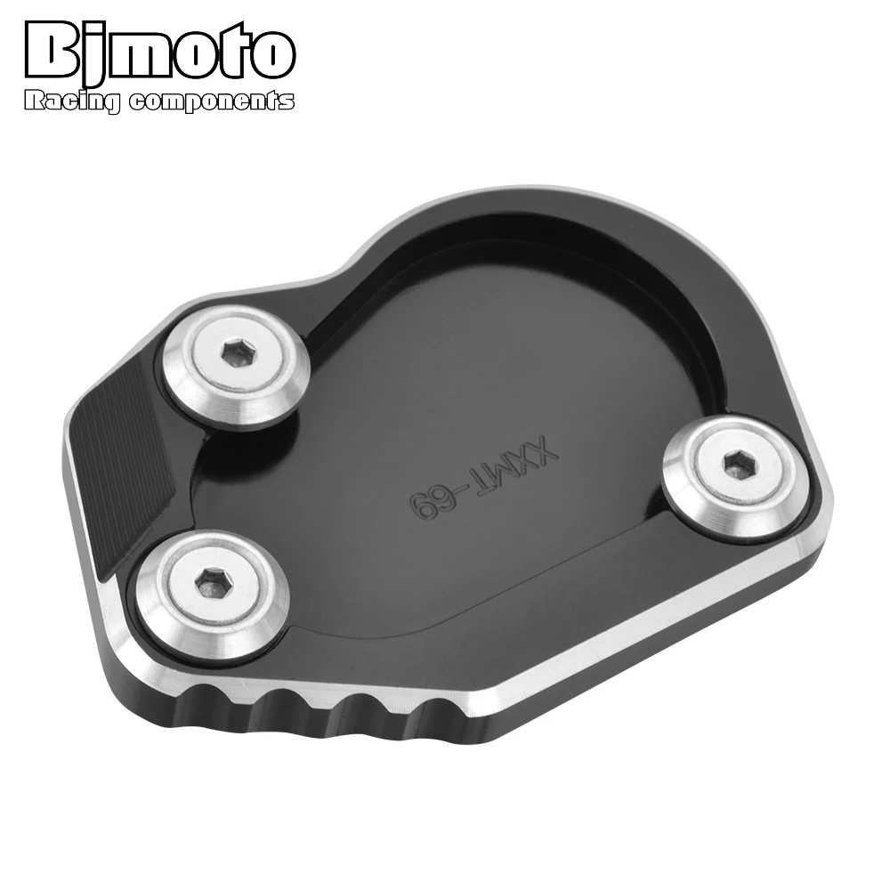 

Motorcycle rninet CNC Aluminum Side Stand Enlarger Plate Kickstand Enlarge Extension For BMW R NINE T 2014 2015 2016 motorbike