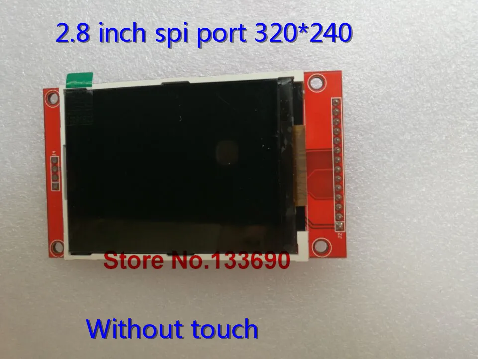 2,8 дюймовый TFT lcd модуль 240*320 без сенсорной панели ILI9341 Привод IC 240(RGB)* 320 SPI интерфейс(9 IO