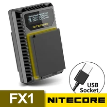 New Nitecore FX1 Dual Slot USB Camera Battery Charger For X-Pro1, X-T1, XE1, XE2, XA1, XA2, XM1, HS30, X-T2, X-E2S, X-T10 New Nitecore FX1 Dual Slot USB Camera Battery Charger For X-Pro1, X-T1, XE1, XE2, XA1, XA2, XM1, HS30, X-T2, X-E2S, X-T10